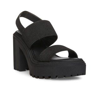 Black Platform Shoes BY STEVE MADDEN